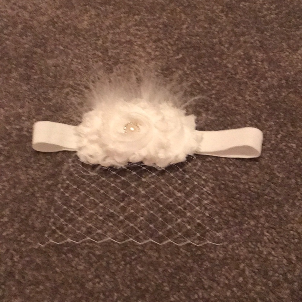 Custom Headband with Veil